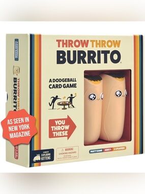Throw Throw Burrito Card Game by Exploding Kittens